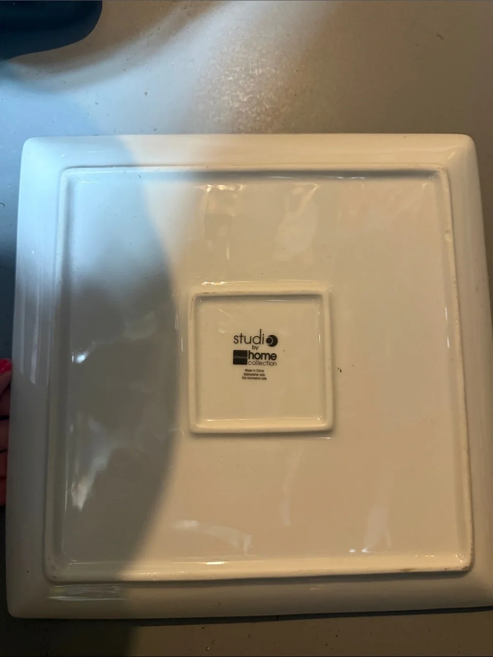 Reindeer serving plate